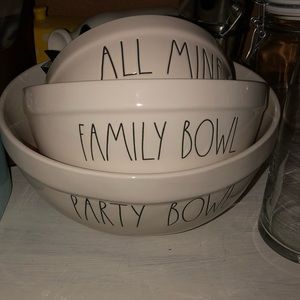 Rae Dunn Mixing Bowl Set